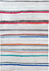 Vintage Rag Rug Area Rug (6' x 8')